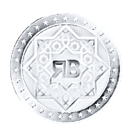 münze barakat logo white gold silver
